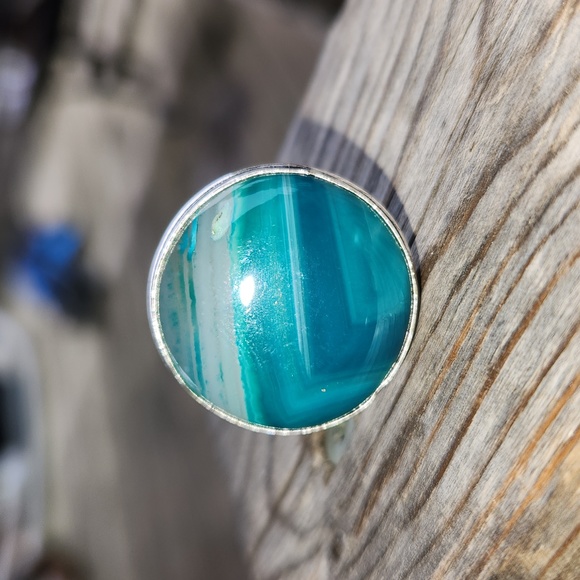 Botswana Agate Ring - Picture 4 of 11